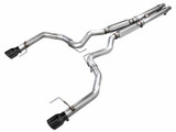 AWE 2024 Ford Mustang GT Fastback S650 RWD Track Edition Cat-Back Exhaust w/ Dual Diamond Black Tips