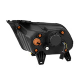 AlphaRex 10-12 Ford Mustang NOVA-Series LED Proj. Headlights Alpha-Blk w/Activ Lght & Seq.Sig SB DBL