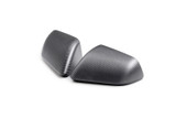 Ford Racing 24-25 Mustang (w/o Turn Signals) Carbon Fiber Mirror Skull Caps - Matte