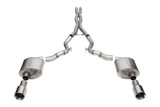 Corsa 24-25 Ford Mustang GT Xtreme 3in Cat-Back Dual Rear Exhaust w/4.5in Straight-Cut Polish Tips