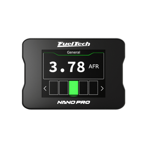 FuelTech NanoPRO 3-in-1 Display | O2 Conditioner, Digital Gauge & Switch Panel