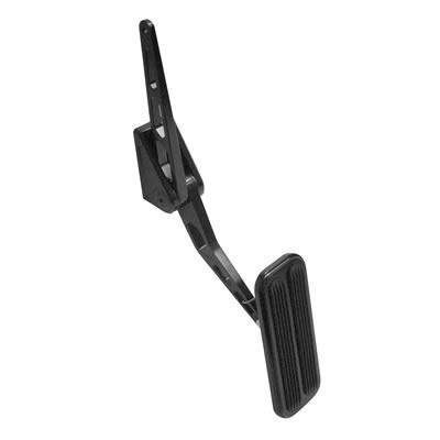 Universal Aluminum Throttle Pedal, Black Anodized