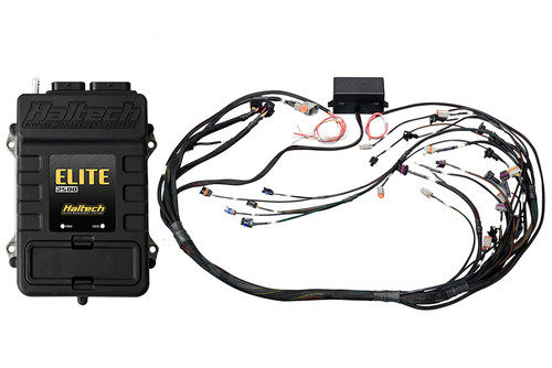 Haltech Elite 2500 + GM GEN III LS1 & LS6 non DBW Terminated Harness Kit (EV1)
