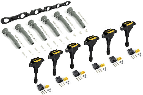 Haltech R35 Coil Bracket Kit for Ford Barra 4.0 Includes Bracket , Coils and connectors