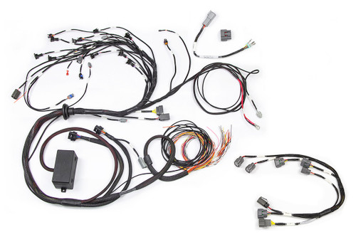 Haltech Elite 2000/2500 Terminated Harness for Nissan RB Twin Cam With CAS Harness and Series 2 (late) ignition type sub harness