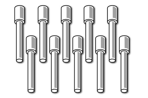 Haltech Plastic AMP Superseal Connector Waterproofing/Blanking Pins Only