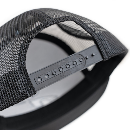 Aeromotive Snapback One Size Fits All Black Trucker Hat