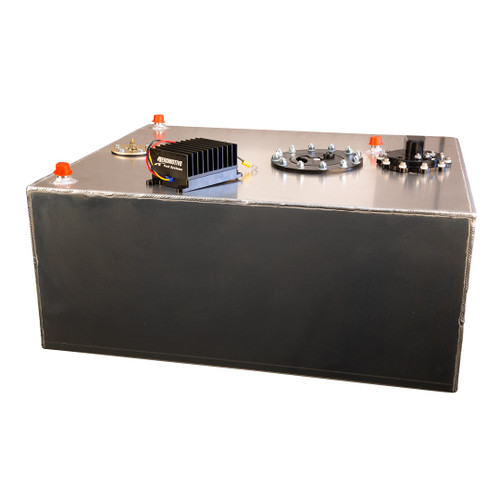Aeromotive Fuel Cell with Integrated Brushless 10.0 GPM In-Tank Fuel Pump Module, True Variable Speed, and Pre-Pump Fuel Filter (90 Degree Outlet)