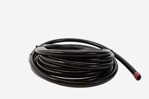 Aeromotive Fuel Line, PTFE, Stainless Braided, Black Jacketed