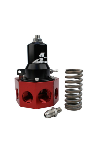 Aeromotive Extreme Flow 5-Port EFI Fuel Pressure Regulator for Belt Drive and Hex Drive Fuel Pumps