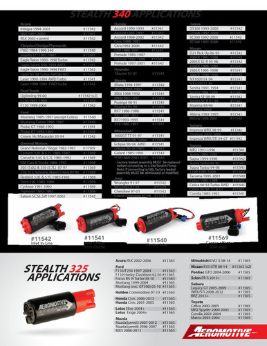 Aeromotive 325 LPH In-Tank Fuel Pump, Compact Body