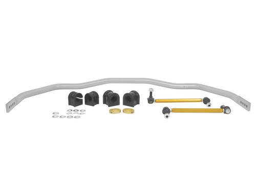 Whiteline 05-14 Ford Mustang Coupe (Incl. GT/Shelby GT500) Front Heavy Duty Adjustable 33mm Sway Bar