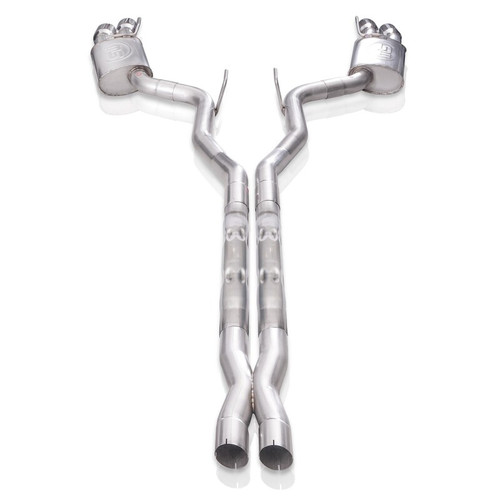 Stainless Works 18-20 Mustang GT 5.0 3in Legend Catback w/ X-Pipe