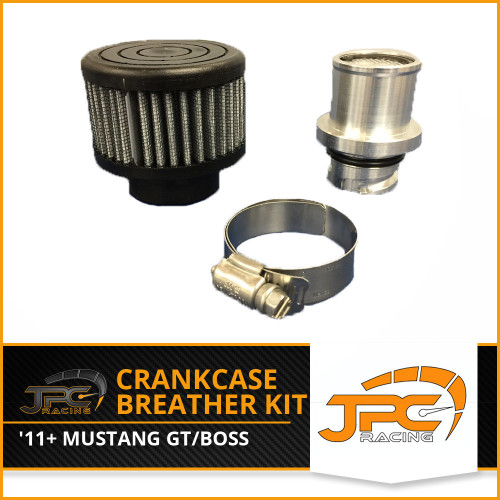 2011+ GT/Boss Billet One-Way Valve Cover Crankcase Breather Kit