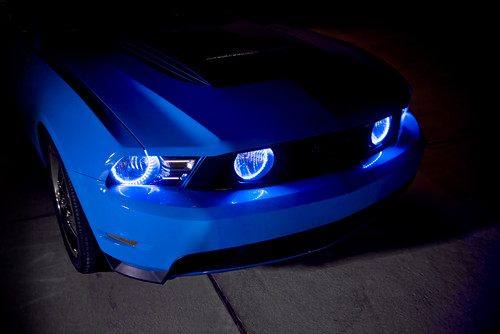 Oracle Ford Mustang 05-09 Halo Kit - ColorSHIFT w/ Simple Controller