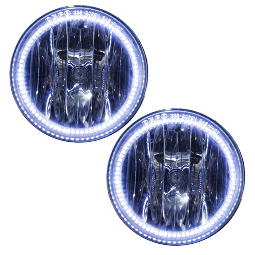 Oracle Ford Mustang 10-12 LED Fog Halo Kit - Shelby/Roush Fogs - White
