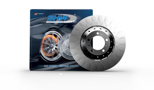 SHW 19-20 Ford Mustang Shelby GT350 5.2L (From 2/4/2019) Rear Smooth LW Brake Rotor (KR3Z2C026B)