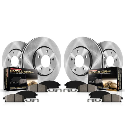 Power Stop 13-14 Ford Mustang Front & Rear Autospecialty Brake Kit