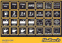 Haltech CAN Keypad Label Set