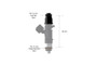Haltech Fuel Injector Adapter - 14mm 3/4 to Full Length