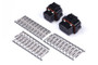 Haltech Plug and Pins Only - AMP 26 & 34 Pin 4 Row 3 Keyway Superseal Connector Set