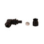 Aeromotive 90-Deg PTFE Hose End, AN-06 to AN-08