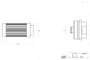 Aeromotive 100 Micron Stainless Mesh Replacement Element for 3/8 NPT Filters
