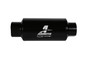 Aeromotive 10 Micron Black Fuel Filter with ORB-10 Ports & Microglass Element
