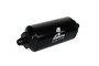 Aeromotive 10 Micron Black Fuel Filter with Male AN-06 Ports & Cellulose Element