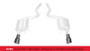 Corsa 2015-2025 Ford Mustang GT 3.0in Inlet / 4.5in Outlet Polished Tip Kit (For Corsa Exhaust Only)