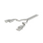 MBRP 18-19 Ford Mustang GT 5.0 3in Cat Back Quad Tip Race Version - AL