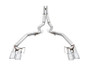 AWE Tuning 2018+ Ford Mustang GT (S550) Cat-Back Exhaust - Track Edition (Quad Chrome Silver Tips)