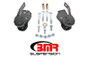 BMR 05-14 S197 Mustang Bolt-On Control Arm Relocation Brackets - Black Hammertone