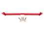 BMR 15-17 S550 Mustang Front 2-Point Subframe Chassis Brace - Red