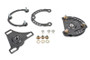 BMR 15-17 S550 Mustang Caster Camber Plates - Black Hammertone
