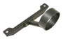 BMR 05-10 S197 Mustang Front Driveshaft Safety Loop - Black Hammertone