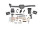 BMR 05-14 S197 Mustang Body Mount Watts Link Rod End/Poly w/ Adj. Axle Clamps - Black Hammertone (WL006H)