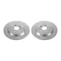 Power Stop 13-14 Ford Mustang Rear Evolution Drilled & Slotted Rotors - Pair