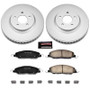 Power Stop 11-14 Ford Mustang Front Z17 Evolution Geomet Coated Brake Kit