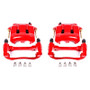Power Stop 05-14 Ford Mustang Front Red Calipers w/Brackets - Pair