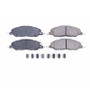 Power Stop 11-14 Ford Mustang Front Z17 Evolution Ceramic Brake Pads w/Hardware