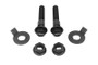 BMR 15-17 S550 Mustang Front Camber Bolts (2.5 Degree Offset) - Black