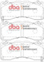 DBA 15-19 Ford Mustang GT (w/Performance Pkg/380mm Front Rotor) XP Performance Front Brake Pads