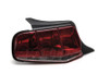 Raxiom 10-12 Ford Mustang Aero Tail Lights- Black Housing (Smoked Lens)