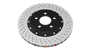 DBA 15-20 Ford Mustang GT (w/Performance Package) Rear 5000 Series Drilled Rotor w/Black Hat