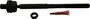 MOOG 15-22 Ford Mustang Front Inner / Inner Tie Rod (EV801349)