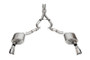 Corsa 24+ Ford Mustang GT Conv. Xtreme CatBack Ex. Sys. 3.0in Dual Rear Exit w/4.5in Pro Series Tip