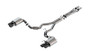 Borla 2024 Ford Mustang GT 5.0L V8 w/ Active Exhaust S-Type Cat-Back Exhaust System - Black Chrome