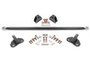 BMR Suspension 24-25 Ford Mustang Rear Steel Shock Mount & Brace Kit - Black Hammertone