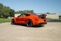 Corsa 20-22 Ford Mustang GT500 3.0in Dual Rear Exit Catback w/ Twin 5.0in Black Slash Cut Pro Tips